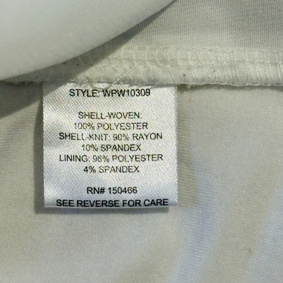 Market & Spruce White Tank Top Womens 3X With White Dot Accents - Picture 7 of 7